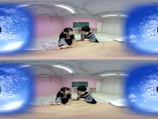 #TB [VR3D] WPVR-028 チクビ快感伝道師 Ver.悪友JKダブル責め