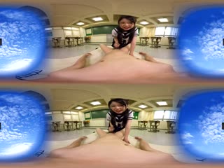 #TB3D EXVR-042 女子校生中出しSP～教室でSEXしよッ～ あおいれな