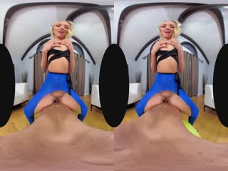 #LR3D VR 180-AJ Applegate让塞西·格兰伯[Seth Gamble]的大鸡巴骑车