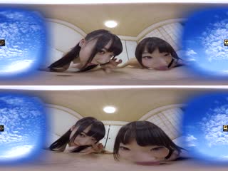 #TB3D VARM-023 ゆうなとゆらのち●ぽ責め