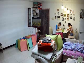 [360水滴居家系列无水印]-稀缺家庭摄像头偷窥第十部-换衣喂奶啪啪各种裸体记录贵在真实720P