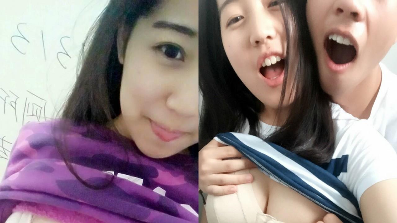 [百度云泄密系列]：大二大奶小情侣，真的好大！